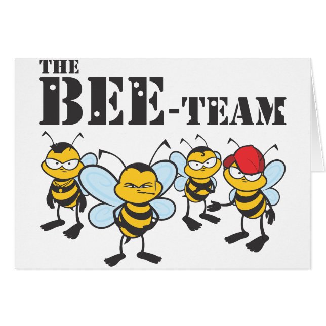Het bijenteam (Voorkant Horizontaal)