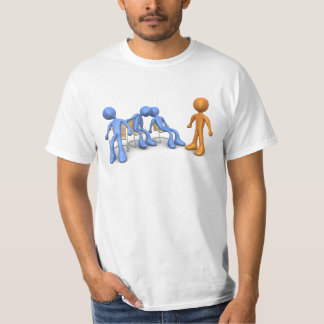 Het bijhouden met de Joneses T-shirt