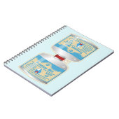 Het bijvullen van gasflessen voor kampkachels notitieboek (Linkerzijde)