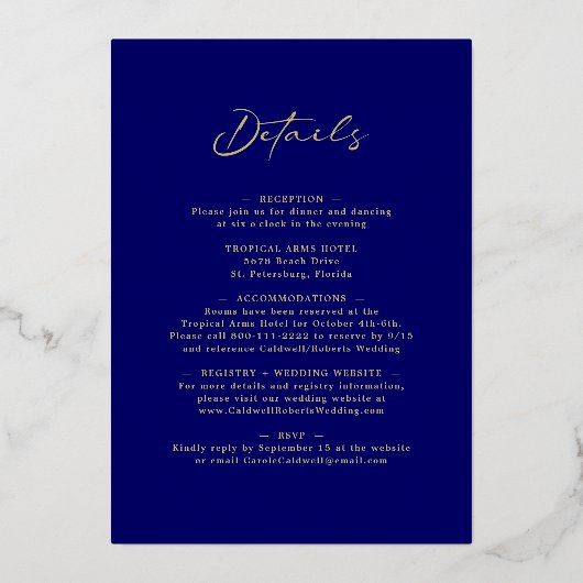 Het binden allen in One Boho Mudcloth Calligraphy  Folie Uitnodiging (Achterkant)