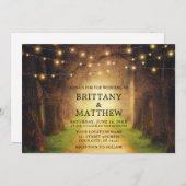 Het binden Rustic de Lichten van het Koord van de  Kaart (Voorkant / Achterkant)