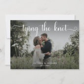 Het binden van de Bekleding van de Foto Knot Moder Kaart (Voorkant)