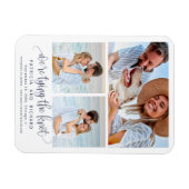 Het binden van de knoop die sparen Datum 3 Foto Magneet (Horizontaal)