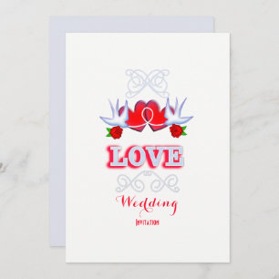 Het binden van de Knot Elegant Romantic Wedding Kaart