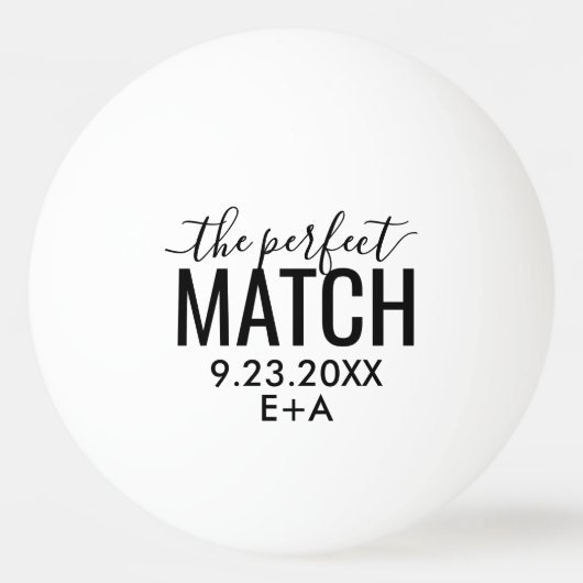 Het binden van de Perfect Match Pingpongballen (Voorkant)