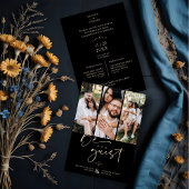 Het binden van het manuscript van de Collage van d