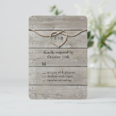 Het binden van Knot RSVP (Staand voorkant)