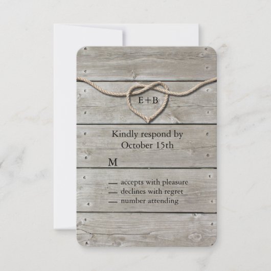 Het binden van Knot RSVP (Voorkant)