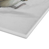 Het binnenbrengen van de kaas (met olijven) snijpl snijplank (Hoek)