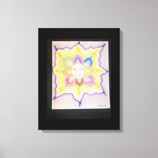 Het binnenlicht canvas afdruk (Voorkant)