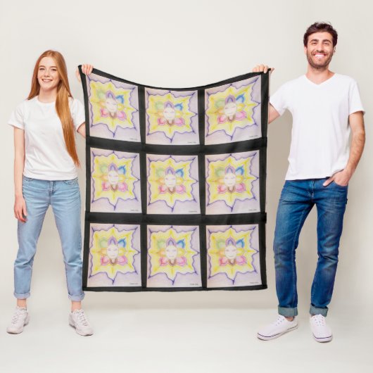 Het binnenlicht fleece deken (In situ)