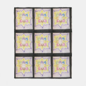 Het binnenlicht fleece deken (Voorkant)