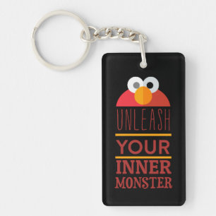 Het BinnenMonster van Elmo Sleutelhanger
