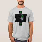 HET BIOLOGISCH GGO IS BIOTERRORISME T-SHIRT (Voorkant)