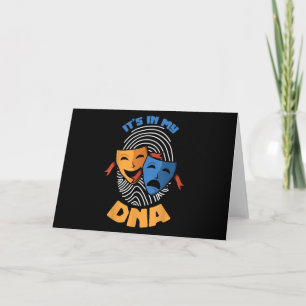 Het bioscoopmasker zit in mijn DNA Musical Lover M Kaart