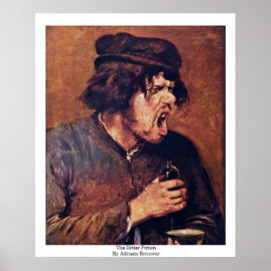 Het bittere standpunt van Adriaen Brouwer Poster