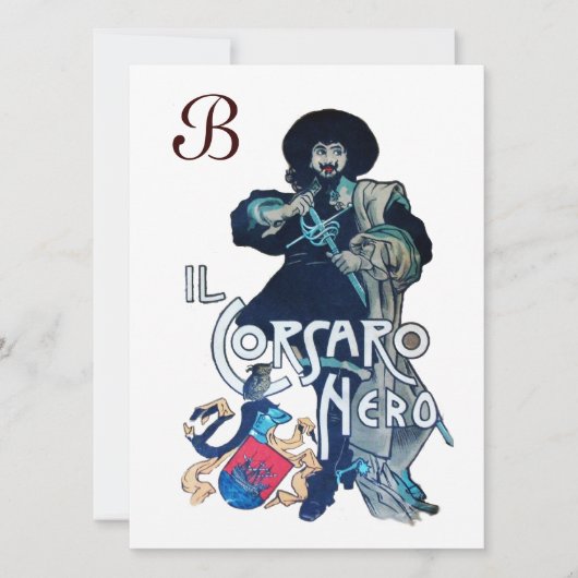 HET BLACK CORSAIR MONOGRAM Gold Aankondiging (Voorkant)