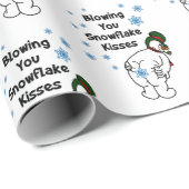 Het bladerend papier van de Kisses van de Snowflak (Rol Hoek)