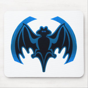 Het Blauw van de knuppel de Giften van Zazzle van Muismat