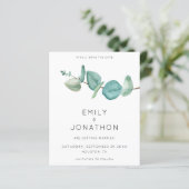 Het Blauw van de Tak Eucalyptus van de begroting s (Staand voorkant)