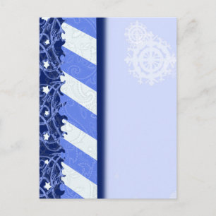 Het Blauw van de winter Briefkaart
