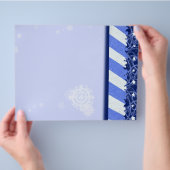 Het Blauw van de winter Flyer (Hand)