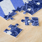 Het Blauw van de winter Legpuzzel (Zijkant)