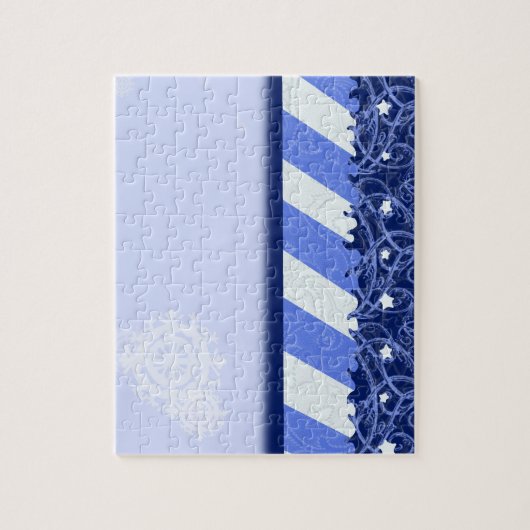 Het Blauw van de winter Legpuzzel (Verticaal)