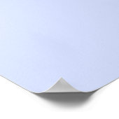 Het Blauw van de winter Poster (Hoek)