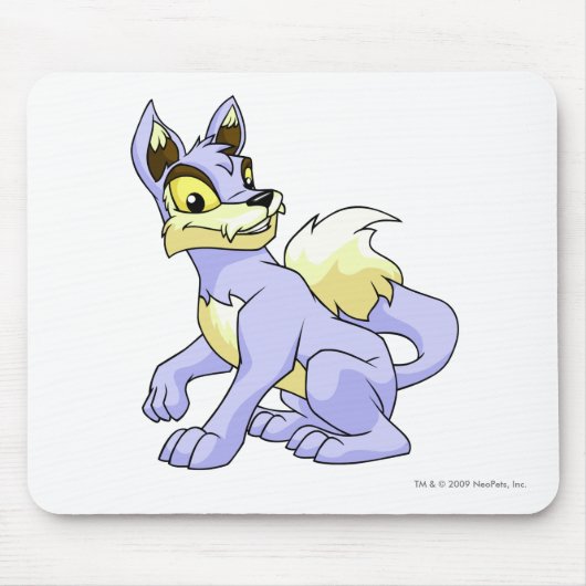 Het Blauw van Lupe Muismat (Voorkant)