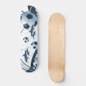 Het blauwe dolfijnenskateboard skateboard (Voorkant)