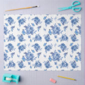 Het Blauwe Ontwerp van de Reeks van de Waterverf 9 Tissuepapier (Craft)