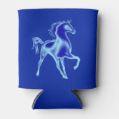 Het blauwe paard blikjeskoeler (Voorkant)