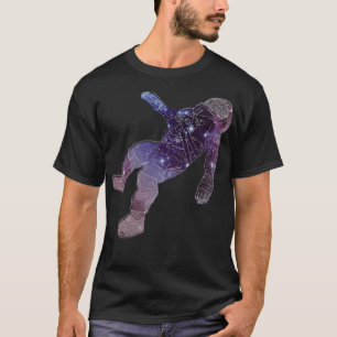 Het blauwe Stones Band Astronaut - Black Holes Alb T-shirt