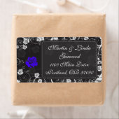 Het Blauwe Verschepende Etiket van de schemer v2 (Insitu)