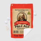 Het Bleke etiket van de heer Molotov Golfhanddoek (Insitu)