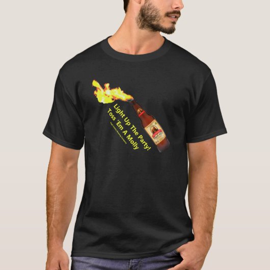Het Bleke etiket van de heer Molotov T-shirt (Voorkant)