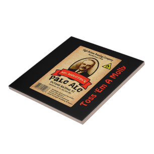 Het Bleke etiket van de heer Molotov Tegeltje