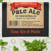 Het Bleke etiket van de heer Molotov Theedoek (Gevouwen)