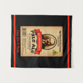 Het Bleke etiket van de heer Molotov Wandkleed (Voorkant (horizontaal))