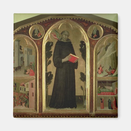 Het "Blessed Agostino Novello Altarpart" Magneet (Voorkant)
