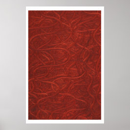 Het blik van geopende wormen poster