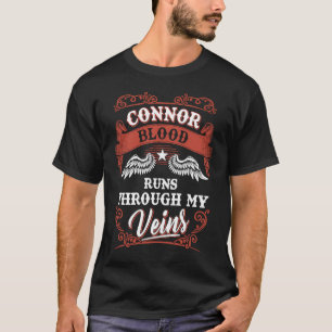 Het bloed van Connor loopt door mijn familie chris T-shirt