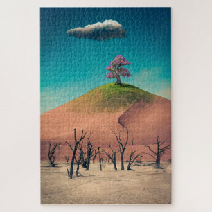 Het bloesem van de woestijn legpuzzel