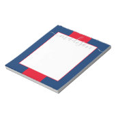 Het Blok van de kleur Gepersonaliseerde Blocnote v (Gedraaid)