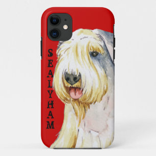 Het Blok van de Kleur van Terrier van Sealyham iPhone 11 Hoesje
