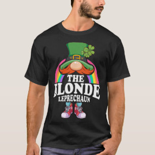 Het blonde kabouter St. Patrick's Day kostuum T-shirt