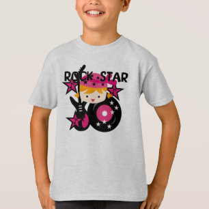 Het blonde Meisje van de Ster van de Rots T-shirt