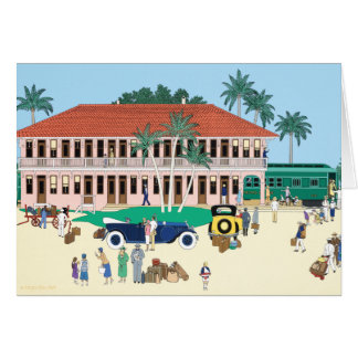 Het Boca Grande-spoorwegstation 1928