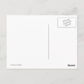 Het bochtige Houten Briefkaart van de Schat (Achterkant)